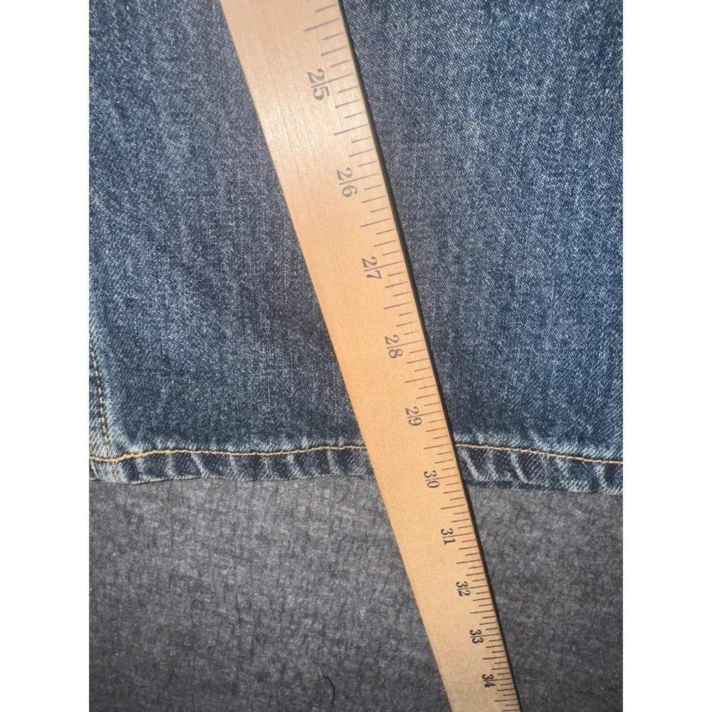 Harley Davidson Men Traditional Fit Jeans Blue Motorcycle Denim 40x30 NEW *READ* - Picture 6 of 10